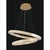 Collection Cerchi Di Luce Chandelier in Metal and Crystal by Jago For Sale - Image 6 of 8