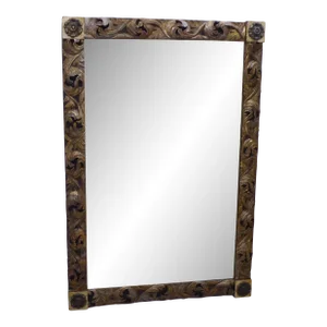 Antique Carved Spanish Mirror
