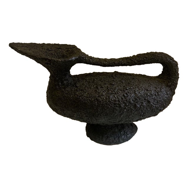 Terracotta Vase by Amilcare Rambelli, 1960s For Sale