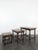 Vintage Rustic Oak Nesting Tables, Set of 3 For Sale - Image 4 of 6