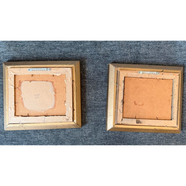 1940s 1940s Hermann Edouard Wagner, Watercolor Lithograph Titled "Paris" - a Pair For Sale - Image 5 of 9