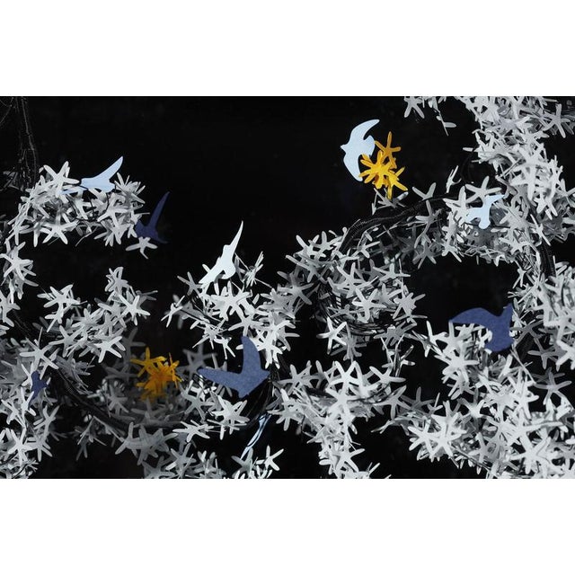 Nayla Tabet, Wall Sculpture, Metal & Paper For Sale - Image 9 of 17