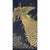 Hand-Painted Silk Phoenix Wallpaper Panel in Empire Blue & Gold Transform an interior with the dramatic beauty of this...