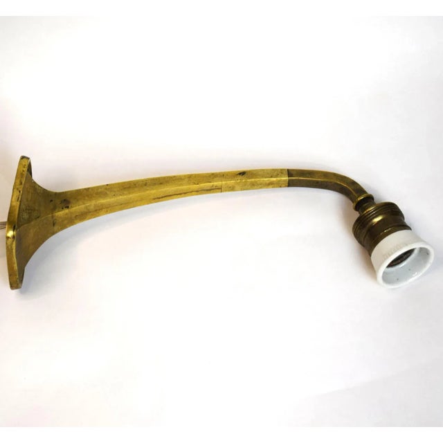 Adolf Loos Antique Art Nouveau Wall Lamp, 1890s For Sale - Image 4 of 6