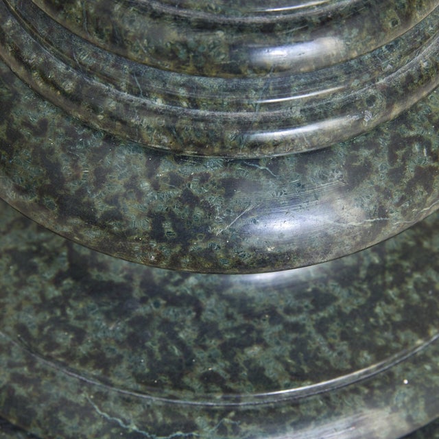 19th Century Italian Green Marble Spiral Pedestal For Sale - Image 12 of 12