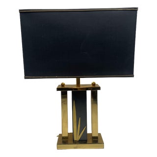 Golden Lamp in Brass, 1960s For Sale