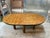 Exceptional Exotic Burl Wood Race Track Oval Dining or Conference Table For Sale - Image 10 of 16