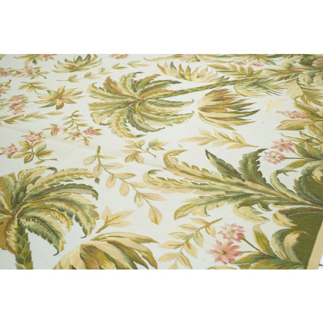 Aubusson Design Tapestry 6'0'' X 9'0'' For Sale - Image 4 of 8