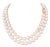1990s Mikimoto Estate Akoya Pearl Necklace 18k Gold Certified For Sale