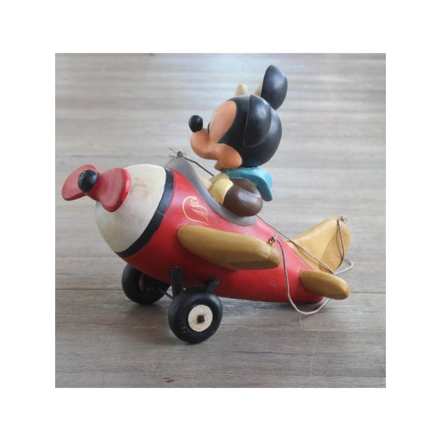 Mickey Mouse in Airplane, 1980s For Sale - Image 4 of 9
