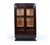 Art Deco French Macassar Ebony Display Cabinet, 1925, in Very Good conditions. Designed 1920 to 1949