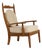 19th Century France Modern Cream Wood Armchair For Sale
