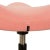 Textile Move Sit-Stand Stool in Ash and Coral Upholstery by Per Øie for Varier For Sale - Image 7 of 15