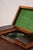 Wood Early 19th Century Georgian Rosewood Tea Caddy With Brass Handles + Brass Claw Feet | Original Fittings + Green Interior For Sale - Image 7 of 10