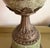 Hollywood Regency Vintage Hua Rong Tang Zhi Bronze Mounted Sage Green Crackle Porcelain Urn Vase For Sale - Image 3 of 12