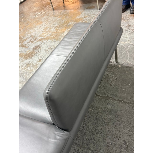 Koinor Sofas for Friends Leather Sofa For Sale In San Francisco - Image 6 of 12