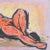 1950s 'Reclining Nude' by Wedo Georgetti, California Fauve Post-Impressionist, deYoung Museum For Sale - Image 5 of 9