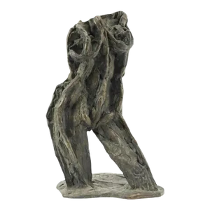 Larry Mohr ( American 1921-2013) Unusual Abstract Bronze Nude Titled “Gita”.