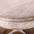 White Swedish Carved Lamp Table For Sale - Image 8 of 9