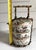 Vintage Chinoiserie Famille Rose Crackled Ceramic Stacking Lunch Box 12"x6.25" For Sale - Image 18 of 18