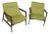 Modern Mid Century Lounge Chairs- A Pair For Sale