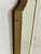 Vintage Mirror with Brass Edge by Gio Ponti, 1950s For Sale - Image 9 of 12