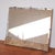 Primitive Antique Bathroom Mirror With Beveled Edge on a Vintage Patina Wood Frame For Sale - Image 18 of 18