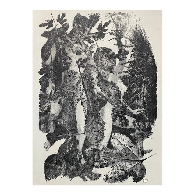 1960s Adam and Eve Lithograph For Sale