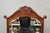 Victorian Bombay Company Cherry Wood Victorian Style Standing Cheval Mirror With Drawer For Sale - Image 3 of 18