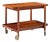 Poul Hundevad for Vamdrup Mid Century Danish Teak Expanding Bar Cart For Sale