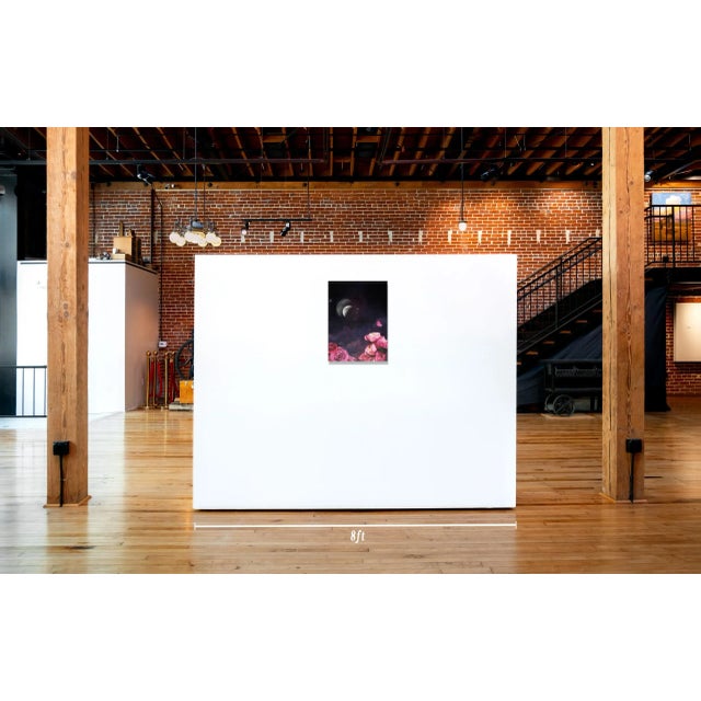 Abstract Expressionism An Abstract Acrylic & Mixed Media on Canvas Painting, "Counterglow" For Sale - Image 3 of 4