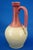 19th Century Art Nouveau Majolica Ceramic Jugs attributed to Sarreguemines or Lunéville, France, Set of 3 For Sale - Image 5 of 18