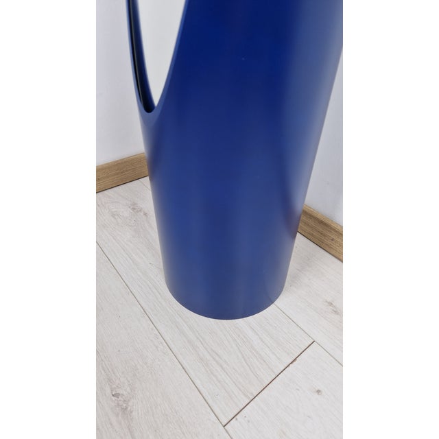 Model Unghia Nail Lipstick Floor Mirror in Blue For Sale - Image 11 of 12