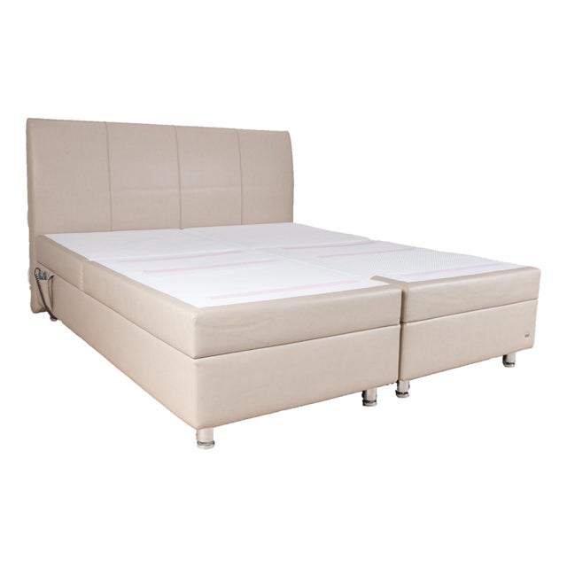 Ruf Veronesse QLX Leather Bed Beige Cream Sand For Sale