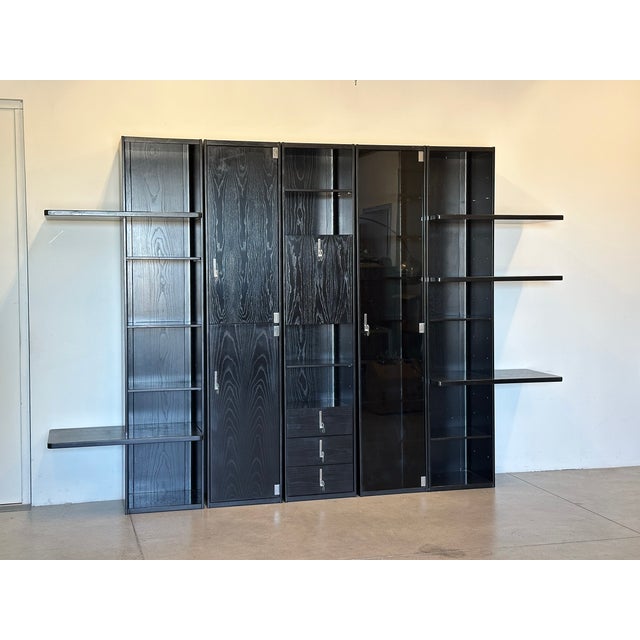 Saporiti Italia Modular Bookcase by Vittorio Introini for Saporiti, 1970s For Sale - Image 4 of 13