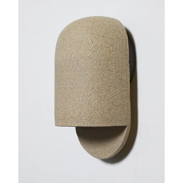 Industrial ORCA X Ceramicah Terra Sconce - Buckwheat For Sale - Image 3 of 8