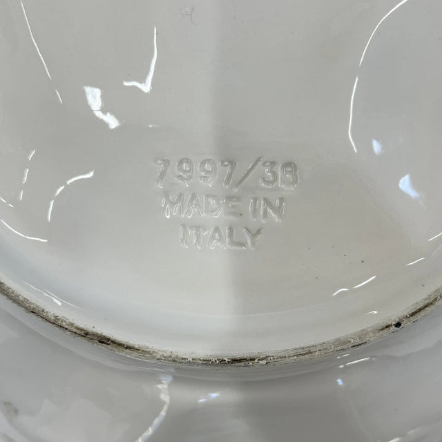 Farmhouse Vintage Italian Lemon Pattern Bowl For Sale - Image 3 of 3