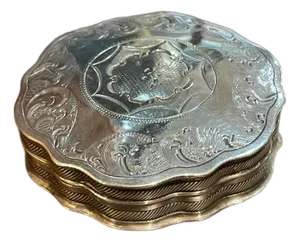 Mid 19th Century Dutch Sterling Silver Spice Box