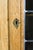 Wood Corner Cabinet W Leaded Glass Danish Modern Mid Century For Sale - Image 7 of 16