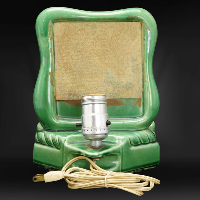 Mid Century Tv Lamp Planter Swan Design Circa 1950 For Sale In Phoenix - Image 6 of 7