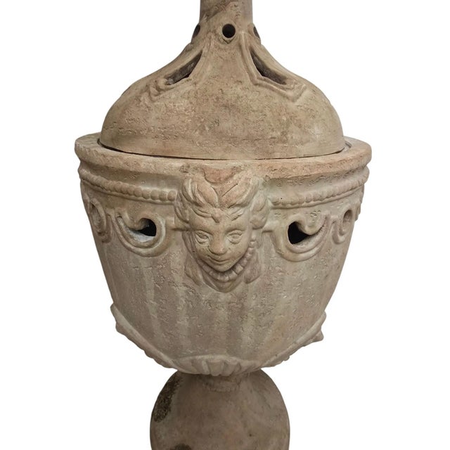 Italian Terracotta Orangerie Stoves, 1800s, Set of 2 For Sale - Image 8 of 9