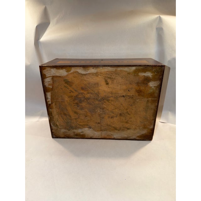 19th Century Gentleman's Retail Display or Dresser Box Marked "Collars" For Sale - Image 12 of 12