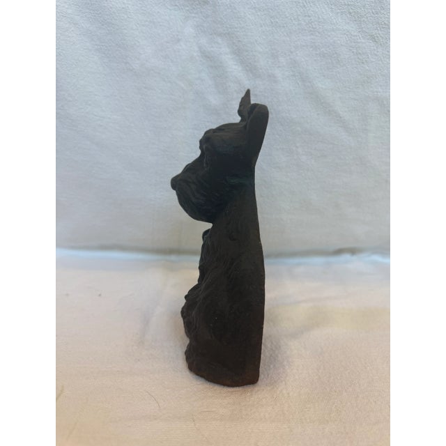 Art Deco 1940s Cast Iron Scotty Dog For Sale - Image 3 of 12