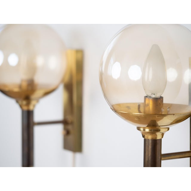Danish Wall Lamps by Svend Mejlstrom, 1960s, Set of 2 For Sale - Image 6 of 10