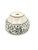 Set of 4 Bat Trang Vietnamese Ceramic Multipurpose Bowls With Hand Painted Blue & White Lotus Motif For Sale - Image 4 of 8