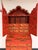 Baker Furniture Company Baker Furniture Red Lacquered Chinoiserie Secretary From Their McMillen Collection For Sale - Image 4 of 12