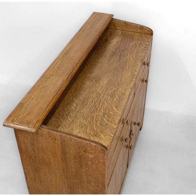 Brown Oak Letchworth Dresser by Sir Ambrose Heal from Heals, 1930s For Sale - Image 8 of 18