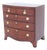 Regency Chest of Drawers in Mahogany with Bow Front, 1810 For Sale
