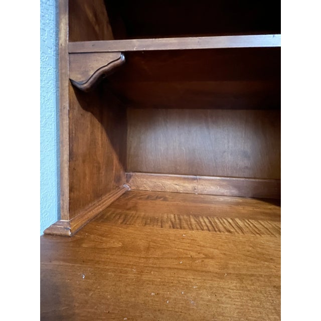 1990s Ethan Allen Country Crossings Bookcase With File Cabinet For Sale In Washington DC - Image 6 of 13