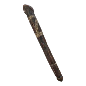 Wood Hand Carved Flute